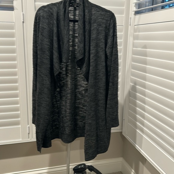 Theory Womens Gray Wool Maritza B New Steady Cardigan Sweater Large - Picture 1 of 5